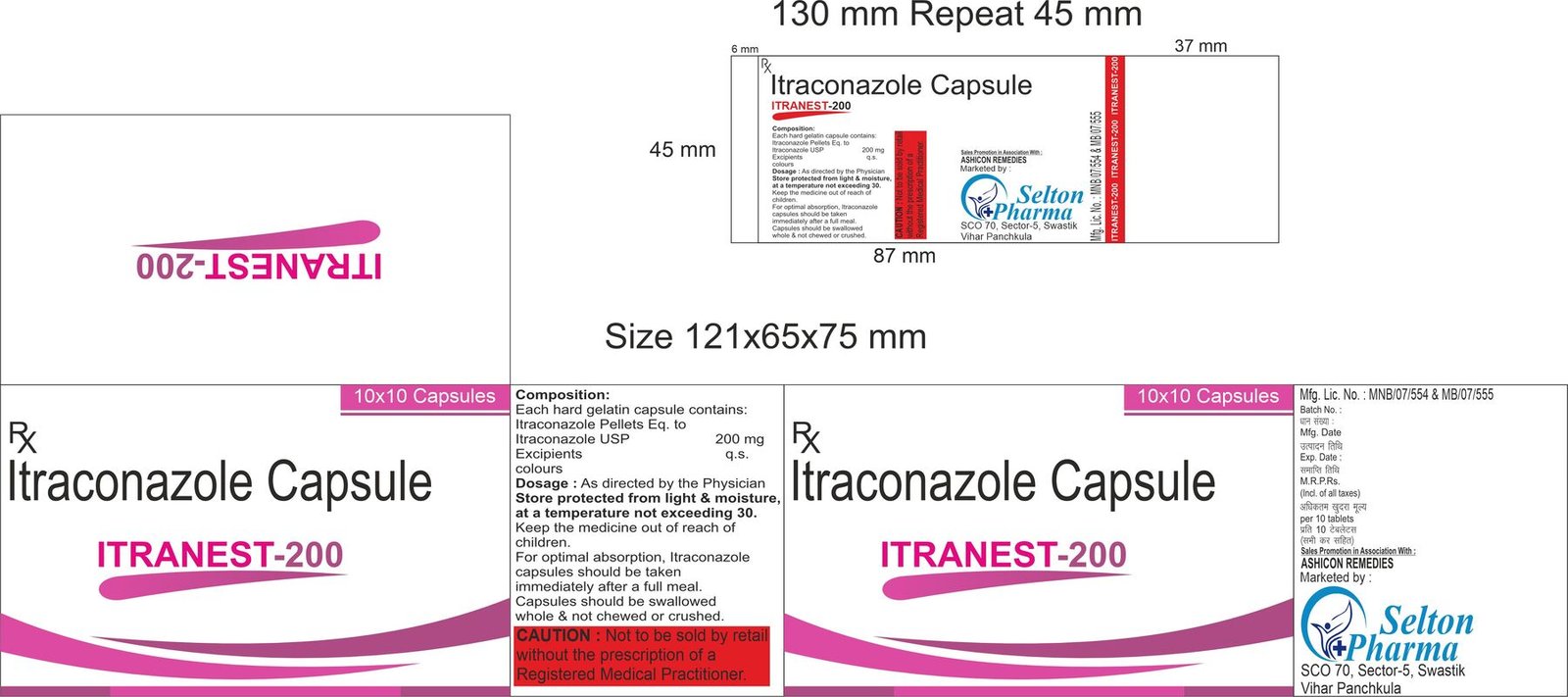 ITRANEST-200 CAPSULES