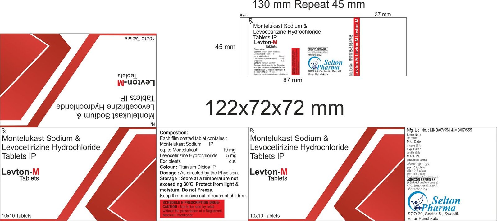 Levton-M Tablets